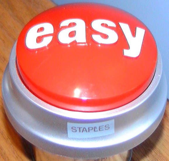 Why Making Things Easy Does Not Really Make Things Easier